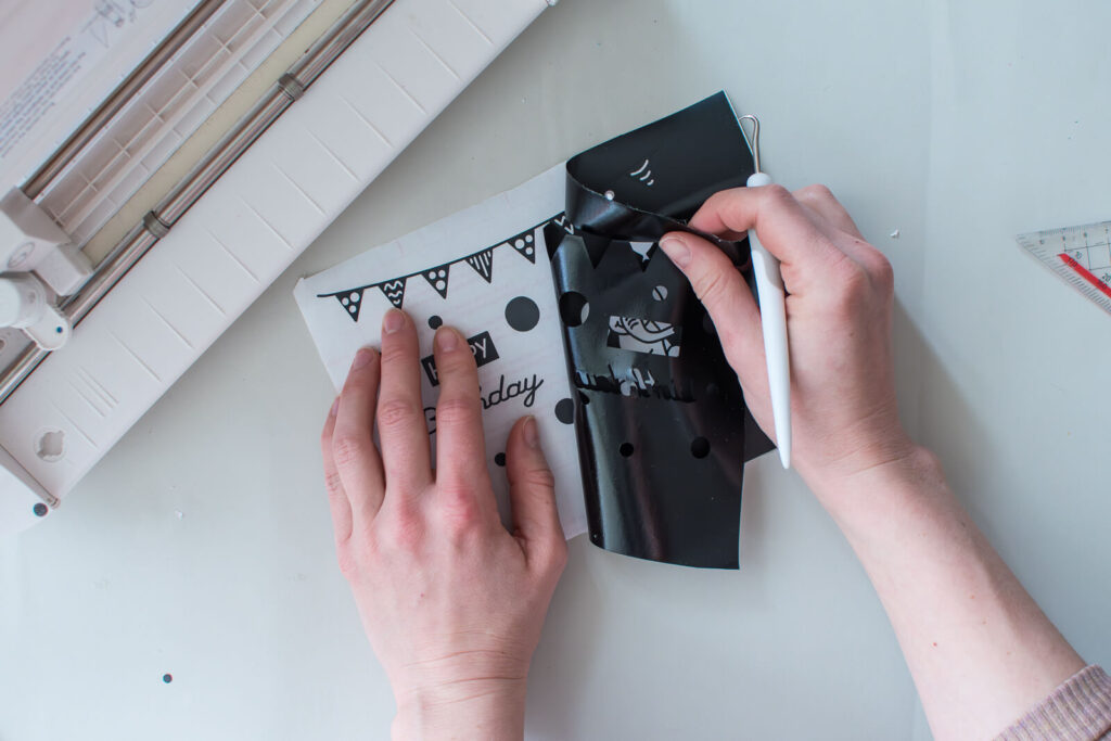 DIY Foto Geschenkbox selber machen Vorlage entgiften