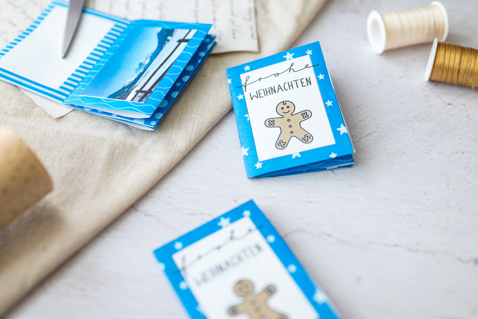  DIY Weihnachtskarte zum Drucken – Einfach & persönlich 